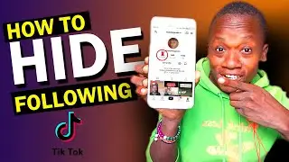 How to  hide following list on TikTok || New TikTok Updates 2022