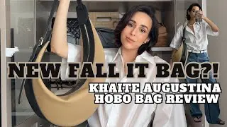 KHAITE AUGUSTINA HOBO BAG REVIEW | SAVING MONEY ON NEW DESIGNER HANDBAGS | FALL BAG TRENDS 2024