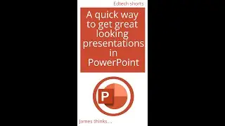 A quick way to get great looking presentations with designer in PowerPoint