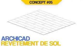 Concept showreel for parametric flooring in Archicad