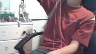 pain by a rubber band