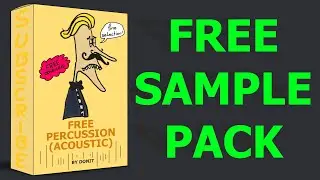 FREE PERCUSSION SAMPLE PACK - 150+ Acoustic Samples