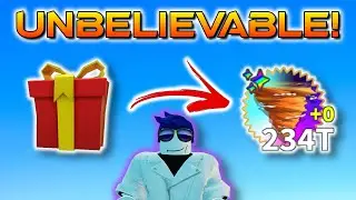 234T Shiny Exotic Weapon from Event Box in Weapon Fighting Simulator Roblox - WFS