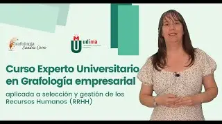 Curso Experto en Grafología empresarial (RRHH) Diploma de la Universidad a Distancia de Madrid UDIMA