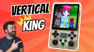 The PowKiddy RGB20SX - A Beautiful Vertical Handheld 🎮