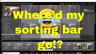 Lost filter sorting module in lightroom classic? Recover it EASY here!