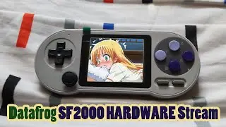 Datafrog SF2000 Unboxing And Turning On (clipped from livestream)