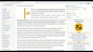 Сhrome extension to translate web sites
