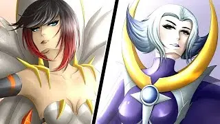 SUN AND MOON [SpeedPaint]