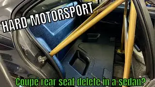 E36 Sedan Rear Seat Delete (Hard Motorsport) Will It Work?