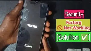 Tecno Spark 7 Pro BF7 Factory Reset Not Working, Hard Reset Fail Not 🚫 Working [Solution✅]