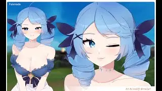 Gwen Vtuber model - League of Legends