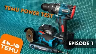 TEMU Tools Series — Episode 1: Power Tools Comparison.