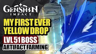 Genshin Impact - Lv. 51 Lupus Boreas (Andrius) + Legendary Drop!