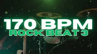 170 BPM - Rock Drum Beat - Loop 3