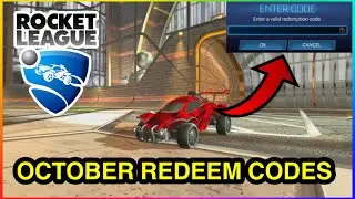ALL WORKING ROCKET LEAGUE REDEEM CODES OCTOBER 2022