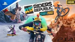 RIDERS REPUBLIC (PS4) 60FPS HDR GAMEPLAY