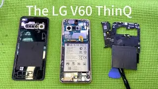 How to access the battery for the LG V60 thinq. #easyrepair #techrepairer #lgthinq #lg #phone #diy