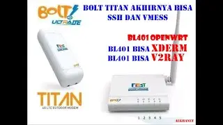 Review BL401 Extroot terinstall Vmess dan Xderm