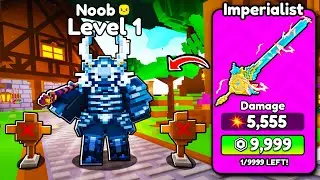 Starting Over as NOOB with BEST SWORD in Roblox Pixel Blade!
