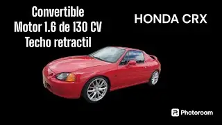 HERMOSO HONDA CRX 1600 TECHO RETRACTIL