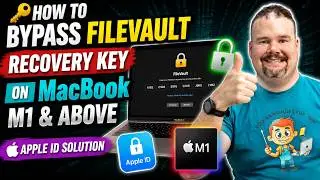 🔑 How to Bypass FileVault Recovery Key on MacBook M1 & Above | Apple ID Solution