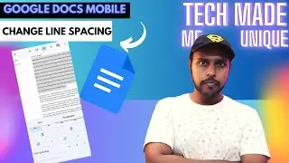 How to double space in google docs mobile | how to change line spacing in google docs