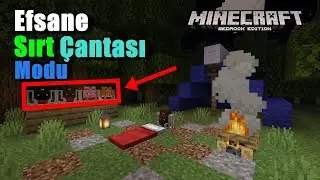 YENİ SIRT ÇANTALARI MODU!! 😱 -  Minecraft Bedrock Edition  - 1.18.10 X 1.18 Sürüm