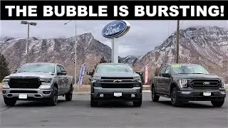 STOP DON'T BUY! The New And Used Car Bubble Is On The Verge Of Popping...