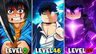 Spending 24 Hours Grinding To Become An S-RANK HUNTER In Roblox Solo Leveling…