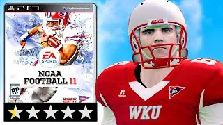 I got NCAA Football 11 to Rebuild the WORST TEAM