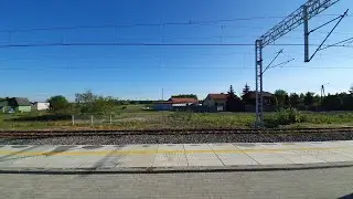Train Trip [Route: Łask - Pabianice] [1] [Full HD]