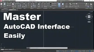 AutoCAD user interface explained || Master AutoCAD Interface 2024