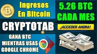 GANA BIT COIN (BTC) GRATIS CON CRIPTO TAB EN VENEZUELA 2018