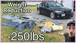E90 325i Weight Reduction