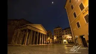 Rome by night in the time of Covid 19