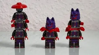 Lego Ninjago Große Wolfsjäger Minifigur selbst gemacht