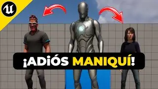(ENG Subs) How to REPLACE the UE5 Mannequin? | Replace METAHUMAN and UE4 Skeleton