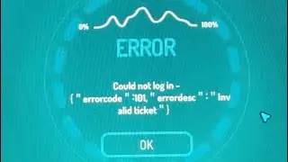 VRChat : Error 101 ‘Invalid Ticket’ Can’t sign in!?