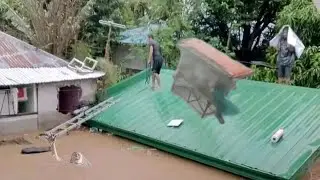france underwater! water bombs destroy the town of Pas de Calais!
