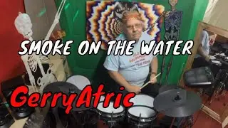 SMOKE ON THE WATER DRUM COVER BY GERRY ATRIC. MILLENNIUM MPS850 ELECTRONIC DRUM KIT