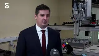 Глава Балашихи Сергей Юров посетил компанию "Матрица"