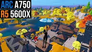 Intel ARC A750 | Fortnite Performance Mode | 1080p