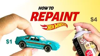 Repaint Your Hot Wheels Without Opening the Body: Beginners Quick Guide