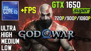 GOD OF WAR : GTX 1650 SUPER || I5-10400F || 16 GB OF RAM | ALL SETTINGS + THE BEST SETTINGS GAMEPLAY