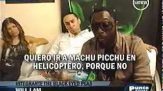 Black Eyed Peas concede entrevista para 