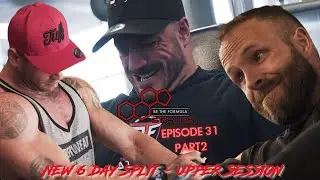 NEW 6 DAY SPLIT - UPPER SESSION WITH 2 CLIENTS & IN PERSON CHECK IN WITH LEWIS