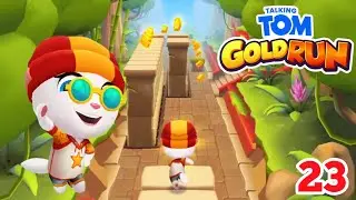 Talking Tom Gold Run Gameplay Walkthrough Part 23 (Android/iOS) Skater Angela - Full Screen