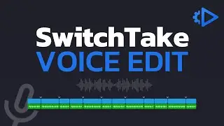 SwitchTake VOICE | Live Video Editing | Premiere Pro, Davinci Resolve & Final Cut Pro