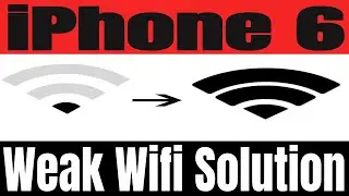 iPhone 6 Weak Wifi Signal solution 👌👌👌